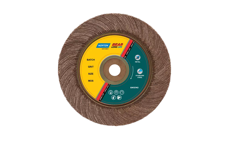 Norton Bear Long Life Small Dia Flap Wheel