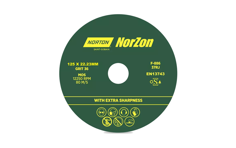Norton Norzon Fibre Disc